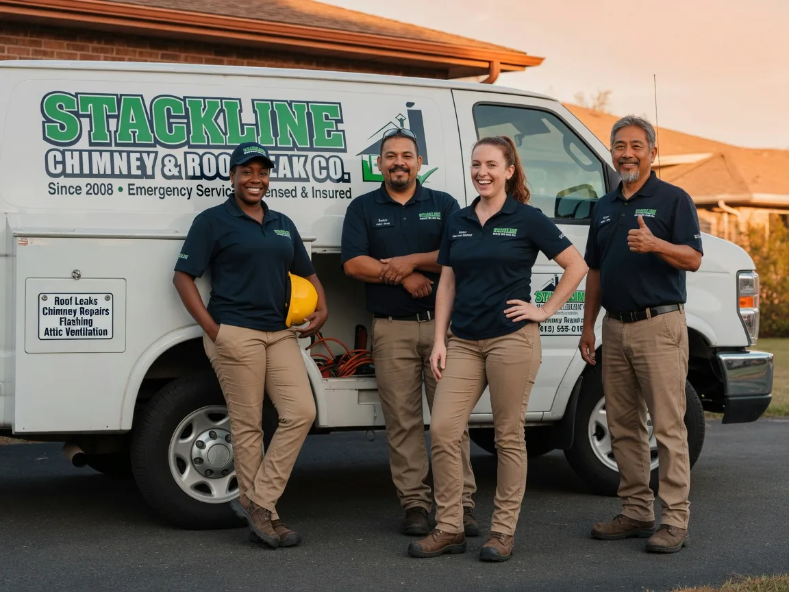Chimney flashing repair company in Delmar, IA